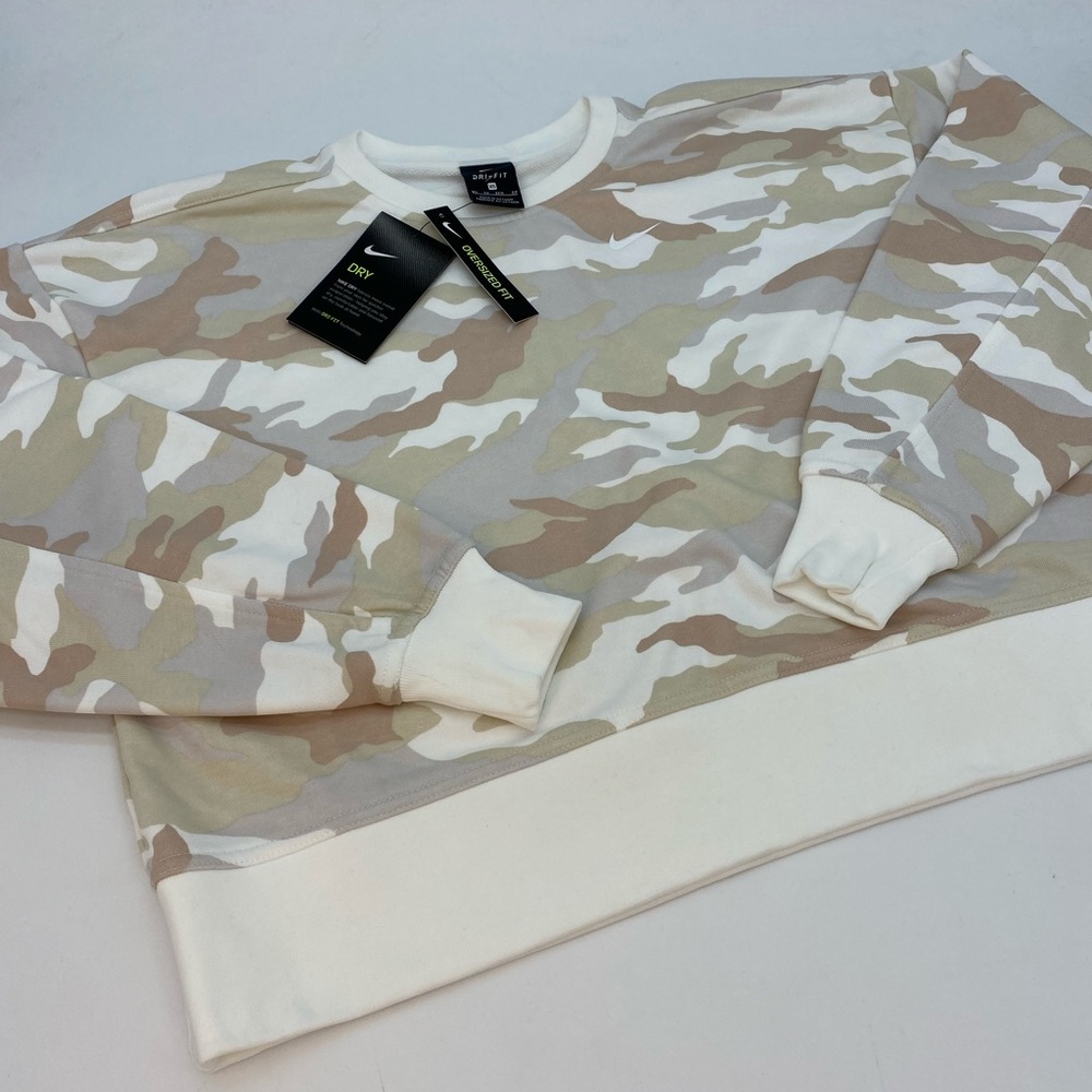 Nike Dri Fit Camo Training Crew